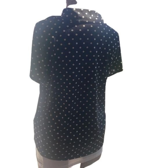 Olivia Page Woman Polka Dot Blouse, Sz 1X - Picture 3 of 8